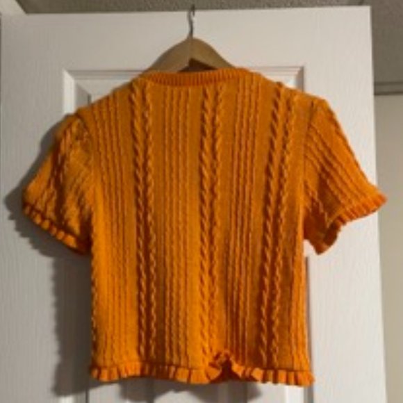 Zara Short Sleeved Cardigan - L - Picture 2 of 3